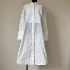 未使用☆ Brunello Cucinelli ☆ホワイト シャツワンピ 羽織 - メルカリ