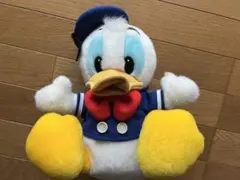 TDL Disney ディズニーランド ドナルド ぬいぐるみ レトロ
