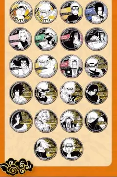 大蛇丸 ミニ缶バッジ NARUTO NARUTO-ナルト-疾風伝』メタリック缶バッジ 第1弾 全11種 BOX