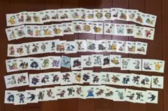 ポケモンパンシール 約92枚セット　色違いあり