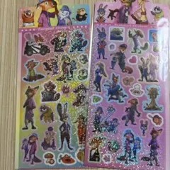 Zootopia ステッカー 2シートセット