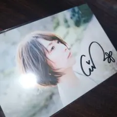藍井エイル 直筆サイン入りポストカード あべのキューズモール - メルカリ