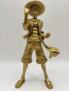 ワンピース　ジャンプ50周年　アニバーサリーフィギュア　ルフィ　ゴールド 2026年最新】ジャンプ50周年アニバーサリーフィギュア ルフィの人気