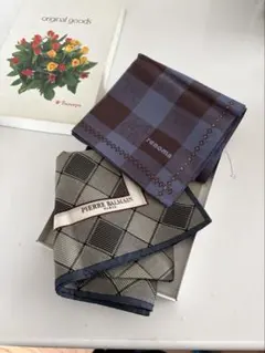 renoma PIERRE BALMAIN ハンカチ 2枚セット④