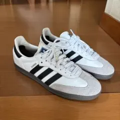 adidas SAMBA ホワイト ブラック スニーカー