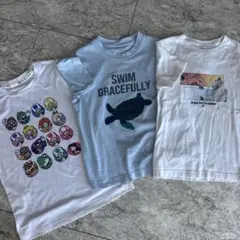 マリオ　ポケモン　キャラクターTシャツセット 130