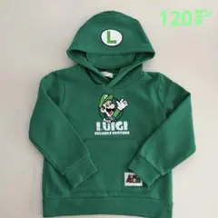 【未使用】USJ ユニバーサルスタジオジャパン　マリオ　ルイージ　パーカー USJ ルイージパーカー 新品 ユニバーサルスタジオジャパン