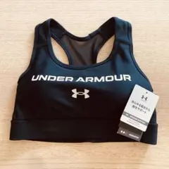 【新品未使用】UNDER ARMOUR スポーツブラ ブラック