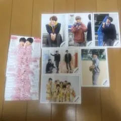 なにわ男子 公式写真 切り抜き まとめ売り