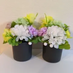 お供え花　インテリア　仏花　造花　アーティフィシャルフラワー