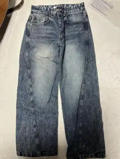 【2/28まで】VINTAGE WASHED CURVED DENIM デニム