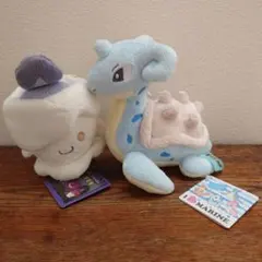 ポケモン　ぬいぐるみ　ラプラス　ヒトモシ