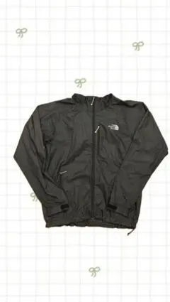 The North Face ブラックナイロンジャケット
