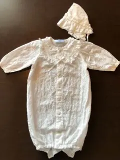 MIKIHOUSE ミキハウス　出産　退院　baby ベビー退院　ベビードレス