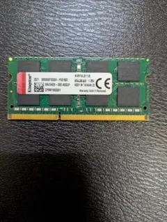 Kingston KVR16LS11/8 8GB DDR4 メモリ 動作確認済