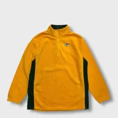 【37】00’s 古着 NFL グリーンベイパッカーズ プルオーバーフリース