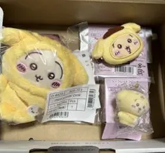 ちいかわ　サンリオコラボ　新品未使用　うさぎ　ポムポムプリン　3点セット