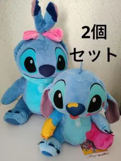 スティッチ　うさ耳むすび　超BIGぬいぐるみ　SplashColor!　うさみみ