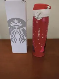 STARBUCKS クリスマスデザイン水筒 500ML