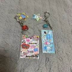 平成　レトロ　ファンシー　アクリルキーホルダー