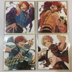 あんスタ　色紙(燐音／一彩／真／ゆうた)