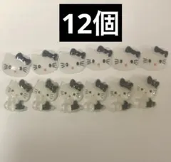 ネイルパーツ キティちゃん 黒