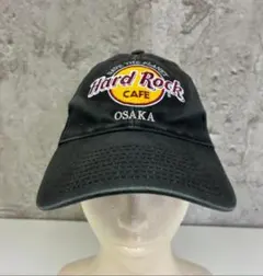 Hard Rock Cafe キャップ 帽子 OSAKA ブラック 刺繍のサムネイル