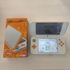 new Nintendo 2DS LL ホワイト/オレンジ