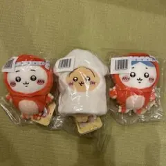 ちいかわ いかたこくじ ハチワレ うさぎ　C賞　3点セット　C賞コンプセット