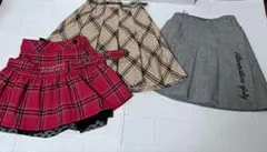 女子　ブランド　スカートまとめ売り　ALGY ZIDDY ピンクラテ