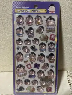 ボンボンドロップシール　オリジナル　和柄　相撲　国内正規品