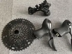 micro SHIFT Advent X レバー+スプロケット+ディレイラー - メルカリ