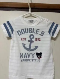 DOUBLE.B Tシャツ 90cm