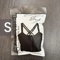 【新品】ROSA BLU　ロザブルー　ジャストフィット　ナイトブラ　ブラック　S