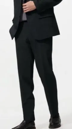UNIQLO感動パンツ（ウールライク）ウエスト73cm 股下64cmネイビー