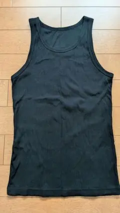 UNIQLO ブラック タンクトップ Mサイズ メンズ