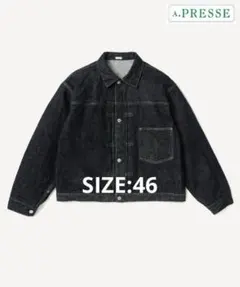 A.PRESSE Black Chambray Detroit Jacket 2 - メルカリ