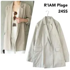 ほぼ未使用✨24SS✨Plage LIGHT ジャケット ベージュ リネン M
