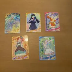 ひみつのアイプリカードみつき、つむぎ、チィ、アイリ、リンリンまとめ売り