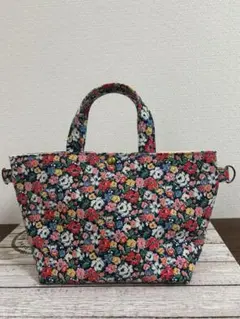 小さめ2wayトートバッグ ハンドメイド　キャスキッドソン