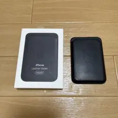 iPhone Leather Wallet ミッドナイト