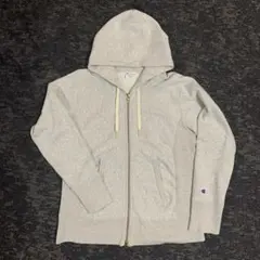 Champion REVERSE WEAVE ジップパーカー グレー M