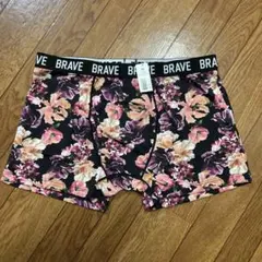 エメフィール メンズボクサーパンツ 花柄 Mサイズ　新品未使用のサムネイル