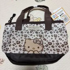 ハローキティ 日焼けキティ ヒョウ柄 アベイル 保冷ミニトートバッグ