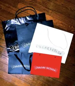 クロムハーツ 革袋 ポリッシュクロス ショッパー 巾着 ポーチ 紙袋