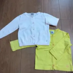 PETIT BATEAU カーディガン　74センチ