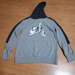 Jordan フード付きパーカー グレー/ブラック