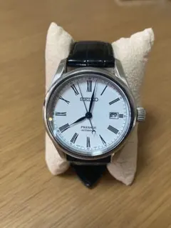 美品 セイコー プレサージュ SARX019 琺瑯ダイヤル Dバックル付き