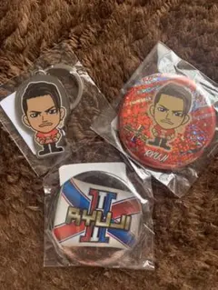 三代目JSB  今市隆二  缶バッジ&メタルキーホルダーセット