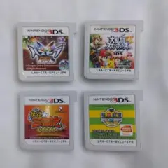 3DSソフトのみ　4本まとめ　動作確認済み